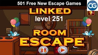 Walkthrough 501 Free New Escape Games level 251  Linked room escape  Complete Game [upl. by Angid607]