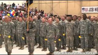 Fort Campbell Welcome Home Ceremony  2nd BCT  April 23rd 2011 [upl. by Enyrhtac]