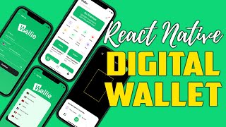 LCRN EP9  Digital Wallet App  React Native UI [upl. by Eniad]