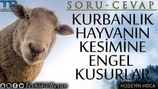 Hüseyin Hoca  KURBANLIK HAYVANIN KESİMİNE ENGEL KUSURLAR I ᴴᴰ [upl. by Charil310]