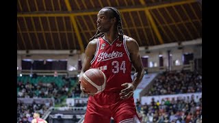 塔壁 Hasheem Thabeet  202324 PLeague Highlights Kaohsiung 17LIVE Steelers [upl. by Tamarra]