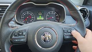 MG ZST 2020on Service Reminder Reset Analog Dashboard [upl. by Atsyrk745]