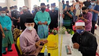 Pemangku Raja Pahang Tunai Zakat Fitrah  Tengku Hassanal [upl. by Imhskal]