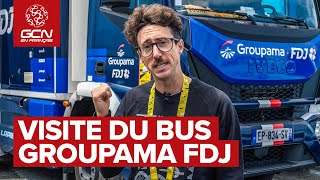 La visite de la cuisine du team Groupama FDJ [upl. by Pincince]