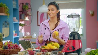 USHA Trienergy Mixer Grinder TVC featuring Keerthy Suresh  Best Mixer Grinder  Bengali [upl. by Goodden]