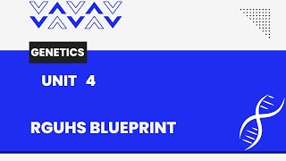 Genetics unit 4 solved short answers for 2nd yr BSc Nursing  RGUHS Blueprint [upl. by Eilrahs]