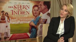 VICEROYS HOUSE Interview Gillian Anderson  XFiles  Akte X  India [upl. by Stieglitz]