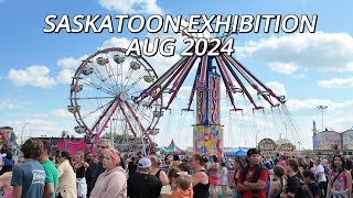 EXPLORING THE BEST EVENT IN SASKATOON EXHIBITION [upl. by Nwahser]