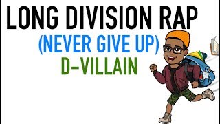 LONG DIVISION  Math Rap  Math Song [upl. by Eadrahc795]