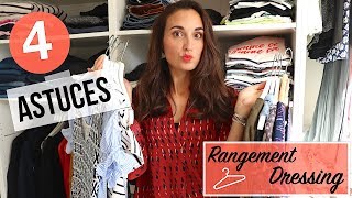 Astuces organisation dressing  dressing tour [upl. by Ynnavoig]