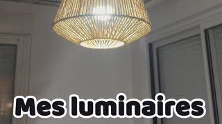 Mes luminaires sans électricité [upl. by Haim]