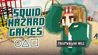 LO ARRIESGO TODO por 600 BITS en los SQUID HAZARD GAMES 🦑🎮 gaming minecraft squidgame [upl. by Sanbo]