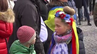 ProUkraineDemo München während Sicherheitskonferenz 2016 [upl. by Karsten]