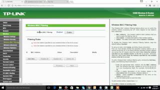 How to block or limit others from accesing my Wifi  MAC Filtering [upl. by Rodrique89]