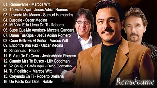 🕊️Música Cristiana 2024 RabitoOscar MedinaRoberto Orellana🎶 Mix Cristiano Mi Vida Está Llena de Ti [upl. by Nonnaer]