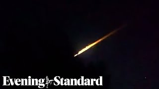 Meteor shower’ over Australia actually Russian rocket reentering atmosphere [upl. by Alliscirp]