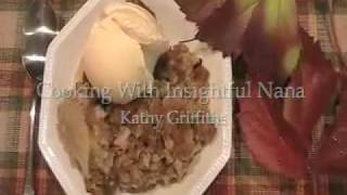 Apple Crisp Recipe  How To Make Apple Crisp  Insightful Nana [upl. by Dagnah]