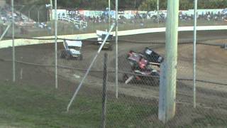 latrobe speedway 13th jan dollansky tour heat 1 2012 [upl. by Eohce]