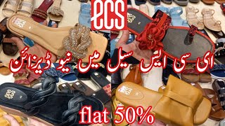 ecs shoes sale flat 50 today  ecs shoes collection [upl. by Eelirem640]