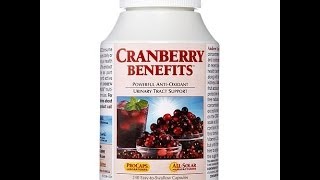 Cranberry Benefits 60 Capsules [upl. by Lleksah]