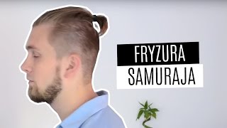 Jak układać włosy  Top Knot hairstyle  fryzura samuraja wikinga  poradnik  tutorial [upl. by Nibbor]