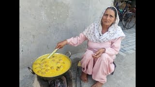 PUNJABI KADHI PAKORA RECIPE prepared by my GRANNY  KADI PAKODA KADHI PAKORA RECIPE IN HINDI [upl. by Lilla]