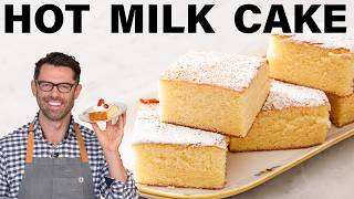 Quick and Easy Hot Milk Cake Recipe [upl. by Aikemaj]