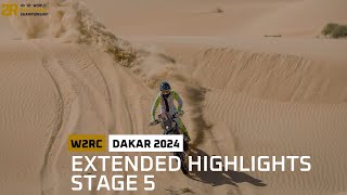 Extended Highlights  Stage 5  Dakar 2024  W2RC [upl. by Ebehp]