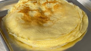 Cómo hacer Panqueques Crepas Dulces y Salados 🥞con 3 ingredientes [upl. by Nilde]