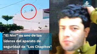 Así fue el fuerte operativo para detener a quotEl Niniquot jefe de seguridad de “Los Chapitos” en Sinaloa [upl. by Hassi]