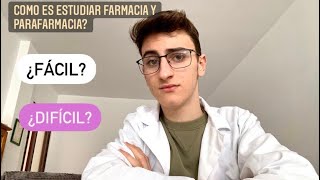 ¿Cómo es estudiar Farmacia y Parafarmacia [upl. by Anailuj]