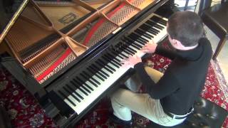 Brahms Hungarian Dance  No 1 solo piano [upl. by Eitsyrk]