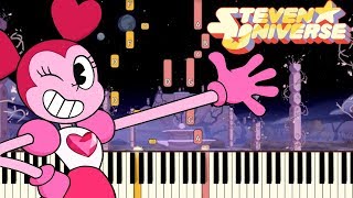 Drift Away  Steven Universe The Movie  Piano Tutorial Synthesia [upl. by Romelle]