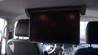 VW T5 Multivan Rear Entertainment System 185 Zoll Full HD Deckenmonitor elektrisch klappbar mit PS3 [upl. by Alpers560]