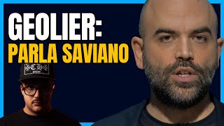 CASO GEOLIER A SANREMO SAVIANO NON CI STA “MA QUALE È IL PROBLEMA” 🔥 [upl. by Anat626]