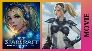 ► StarCraft 2 Nova Covert Ops  All Cinematics amp Cutscenes [upl. by Pelletier329]