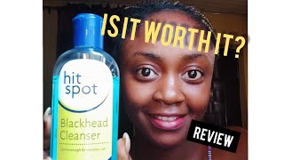 BLACKHEAD CLEANSER REVIEW  HIT THE SPOT ✓ PRODUCT 🔆🔆🔆🔆🔆 [upl. by Twitt]