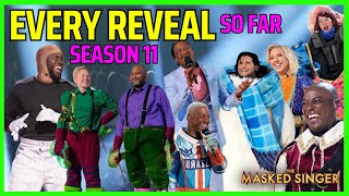 All Masked Singer Season 11 Reveals  So Far [upl. by Nissa]