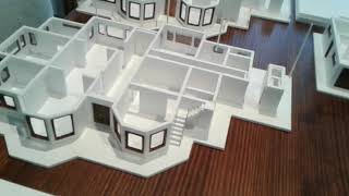 Miniature foam board house part 1 by Rob C [upl. by Sethi458]