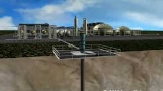 Geothermal Energy Process [upl. by Atnauqahs]