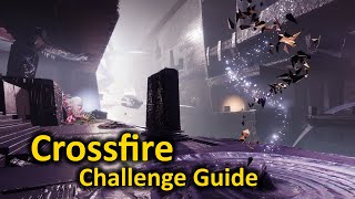 Easy Crossfire Challenge Root of Nightmares Scission Raid Challenge [upl. by Nielson761]