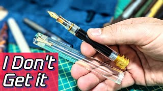 The Strangest Design Ive Seen  Majohn V1 Fountain Pen Review [upl. by Dleifxam]