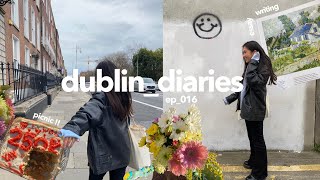 dublin diaries  a productive day amp celebrating 250k  💐💐 [upl. by Gerdi879]