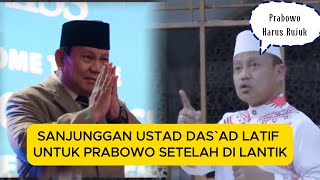 USTD DASAD LATIF TERUS TERANG SOAL PRABOWO TERBARU [upl. by Tebor]