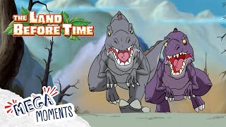 The Sharpteeth Dont Want to be Friends 😱  The Land Before Time  1 Hour Compilation  Mega Moments [upl. by Frederigo]