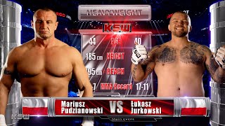 KSW Free Fight Mariusz Pudzianowski vs Łukasz Jurkowski  KSW 64 [upl. by Valerie66]