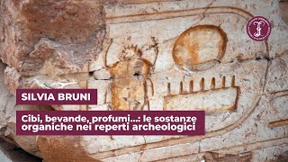 Cibi bevande profumi… le sostanze organiche nei reperti archeologici  Istituto Lombardo [upl. by Nauht]