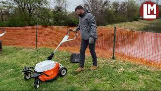 Stihl adds 25inch batterypowered push mower to its lineup [upl. by Luy240]