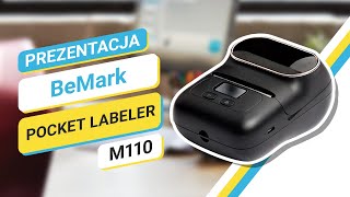 Drukarka etykiet BeMark Pocket Labeler m110 [upl. by Emanuele776]