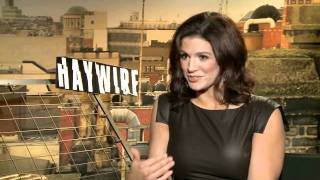 Gina Carano Interview From MMA Fights To Faking It For The Big Screen [upl. by Jamilla]